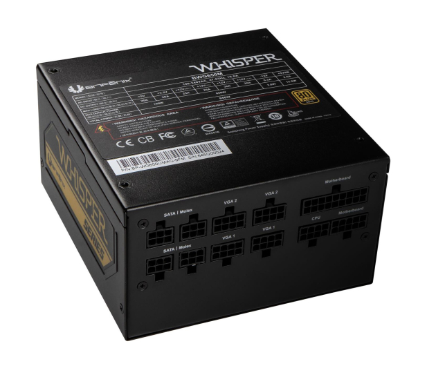 Bitfenix Whisper 650W 80 Plus Gold - 409092 - zdjęcie 3